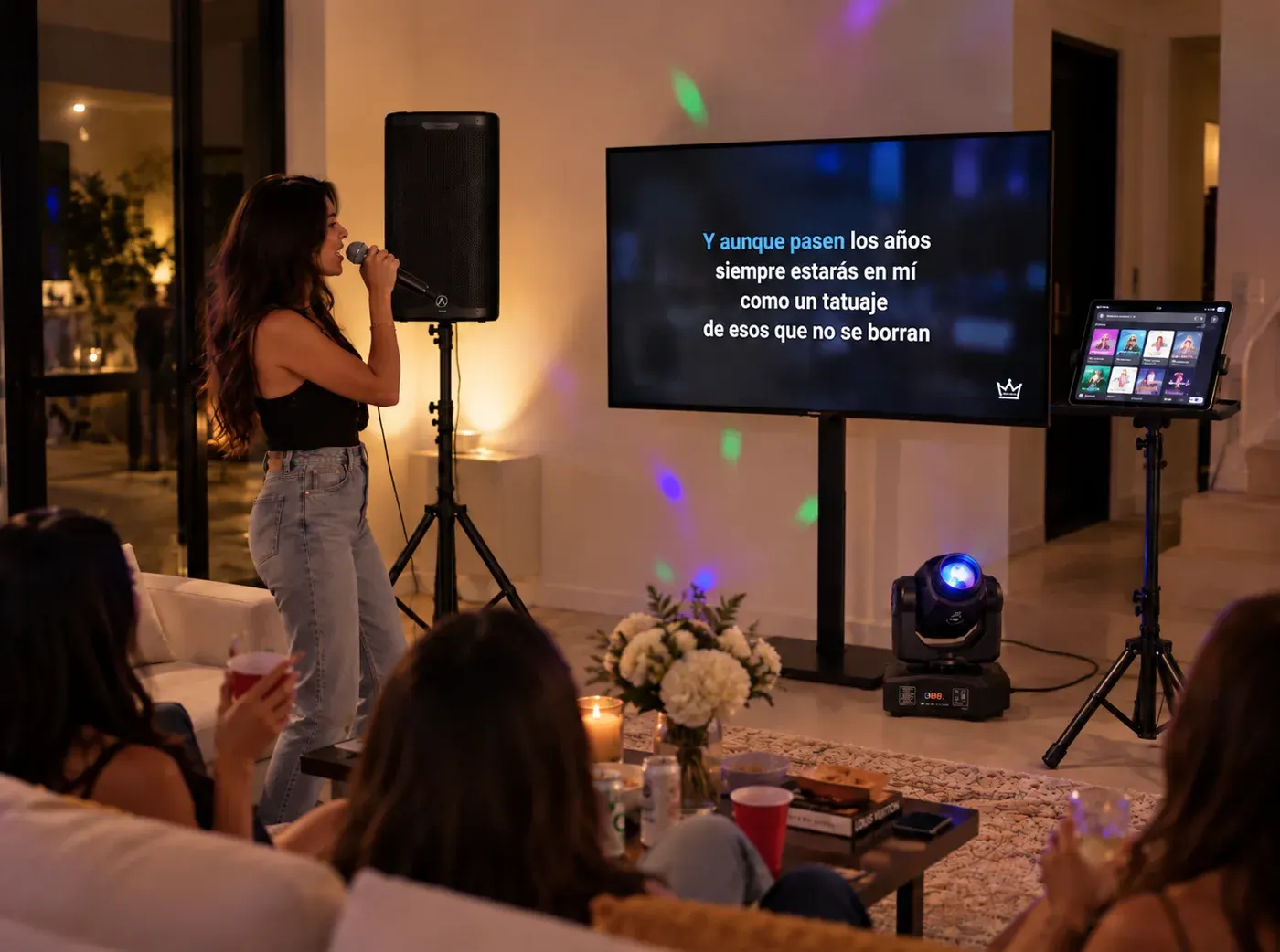 Karaoke 1, Package render, lit